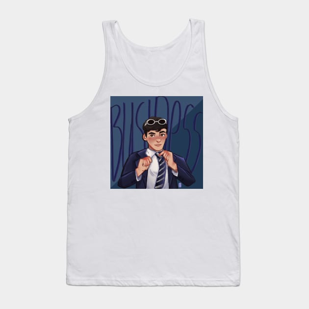 Business Man George Tank Top by SurfSanne